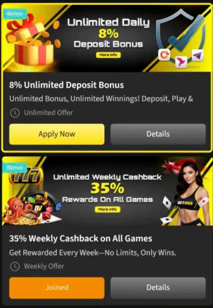 bonuses betvisa