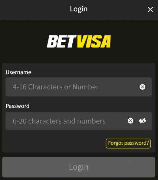 login betvisa